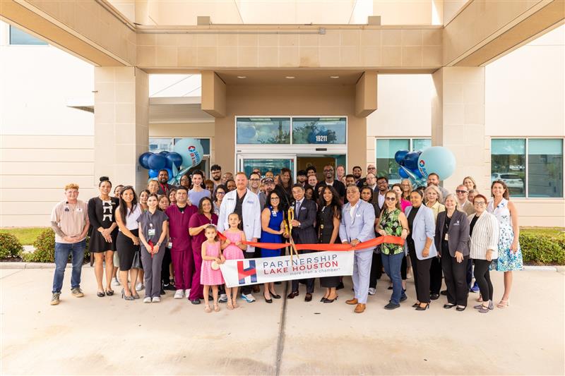 Bayou City ER & Hospital's Staff at the Community Grand Opening Event in Northeast Houston